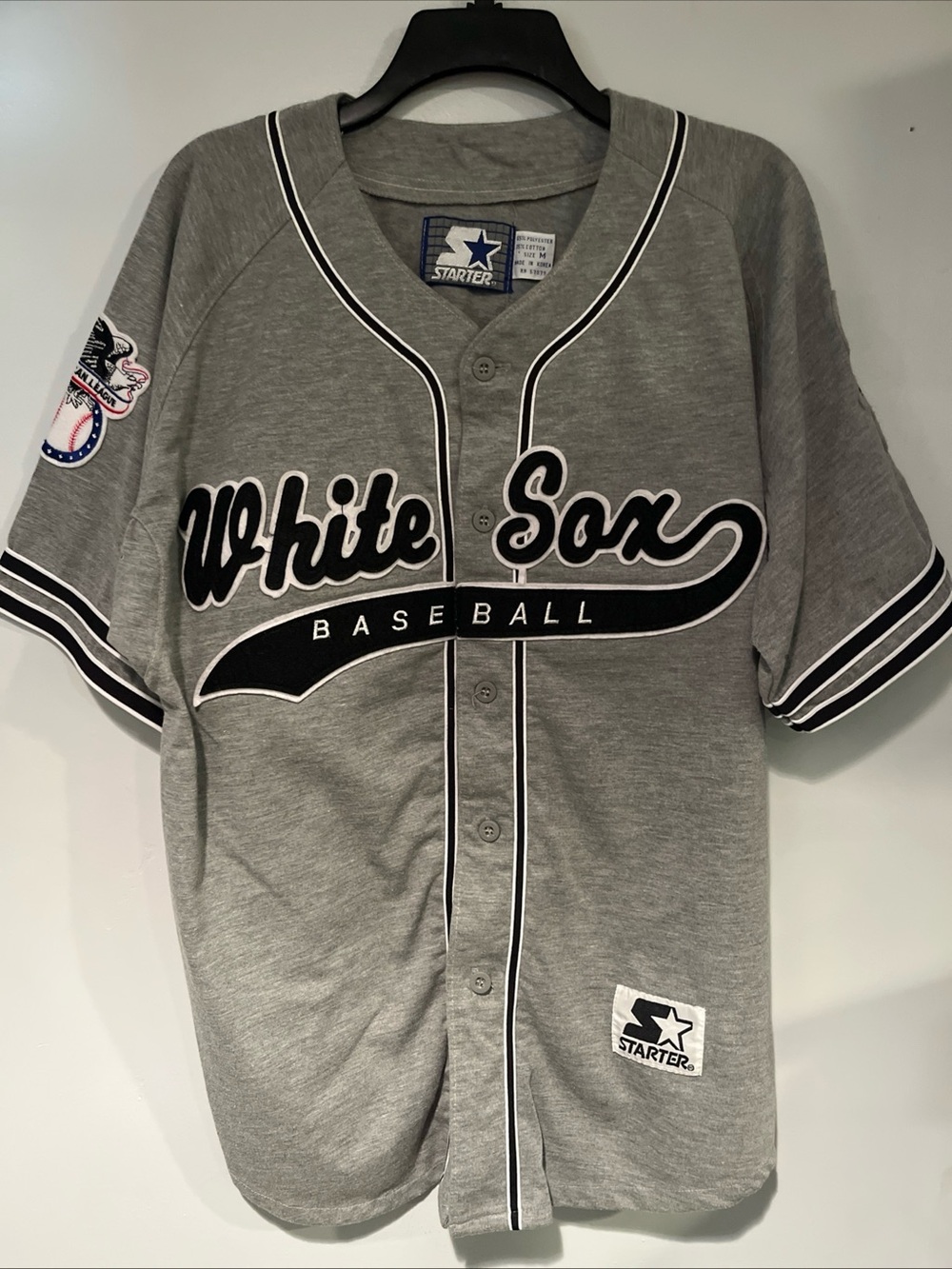 Starter Chicago White Sox Gray Baseball Jersey